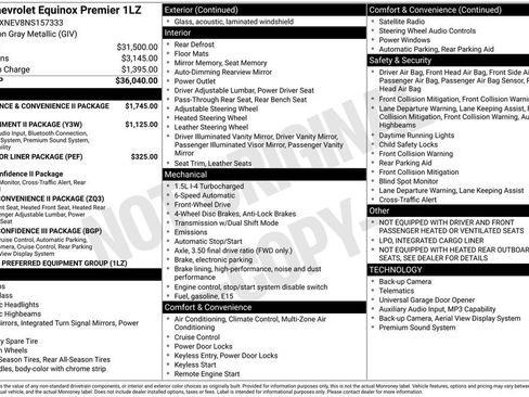 Certified 2022 Chevrolet Equinox Premier FWD image 4