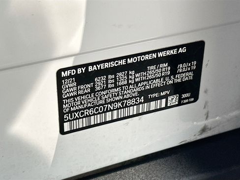 Used 2022 BMW X5 xDrive40i w/ Climate Comfort Package image 36