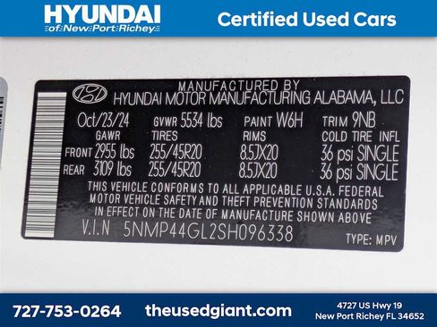 Used 2025 Hyundai Santa Fe Limited image 46