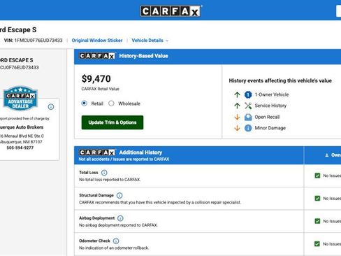 Used 2014 Ford Escape S FWD image 6