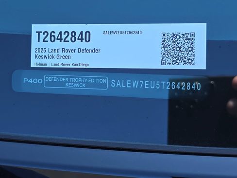 New 2026 Land Rover Defender 110 Trophy Edition AWD/4WD image 38