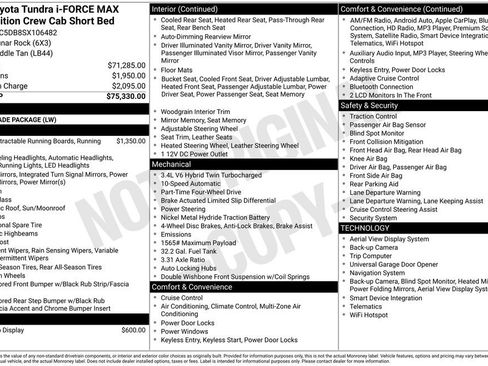 Used 2025 Toyota Tundra 1794 Edition image 11