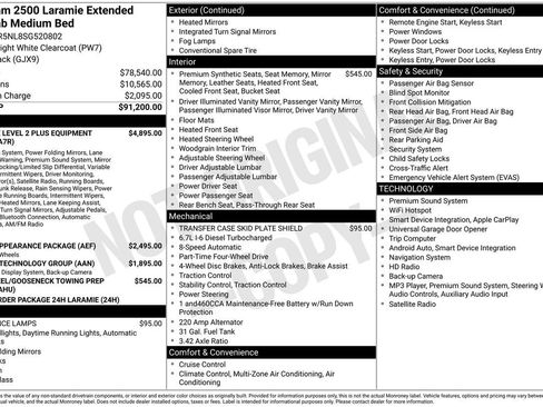 Used 2025 RAM 2500 Laramie AWD/4WD image 28