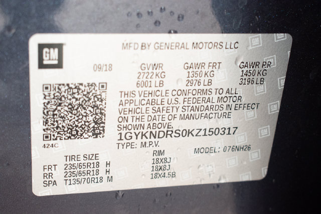 Used 2019 Cadillac XT5 Luxury AWD/4WD image 35