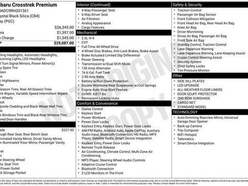 Used 2024 Subaru Crosstrek 2.0i Premium image 28