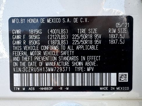 Used 2021 Honda HR-V Sport image 16