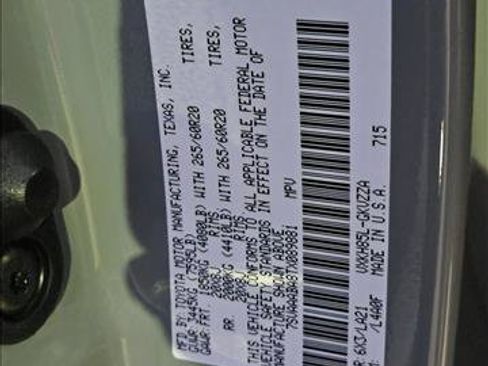 New 2026 Toyota Sequoia Platinum AWD/4WD image 16