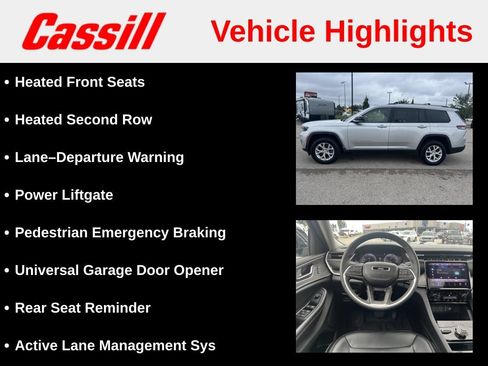 Used 2023 Jeep Grand Cherokee L Limited AWD/4WD image 14