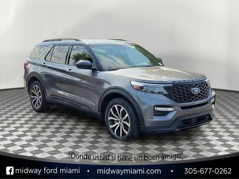 Certified 2023 Ford Explorer ST-Line w/ Class IV Trailer Tow Package RWD image 1