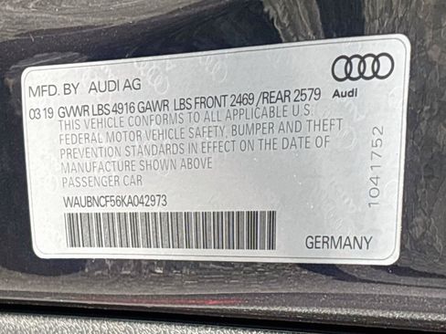 Used 2019 Audi A5 2.0T Premium Plus w/ Premium Plus AWD/4WD image 38