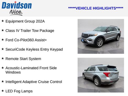Used 2023 Ford Explorer XLT w/ Equipment Group 202A AWD/4WD image 4