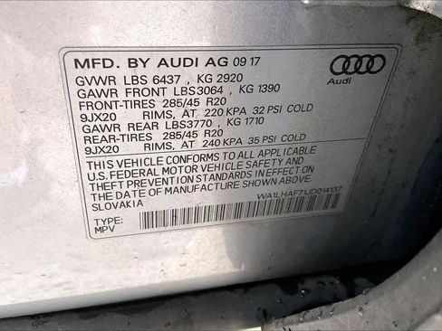 Used 2018 Audi Q7 2.0T Premium Plus w/ Premium Plus Package AWD/4WD image 35