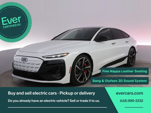 Used 2025 Audi S6 e-tron Premium Plus w/ Premium Plus AWD/4WD image 1