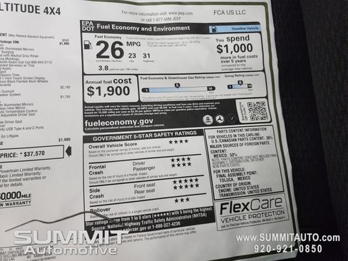 New 2026 Jeep Compass Latitude w/ Sun and Sound Group image 35