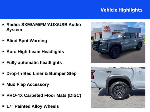 Used 2025 Nissan Frontier PRO-4X AWD/4WD image 4