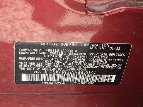 Certified 2022 Subaru Forester Touring w/ Popular Package #3 AWD/4WD image 29