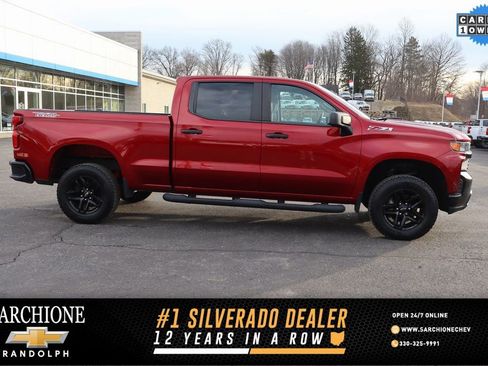 Used 2021 Chevrolet Silverado 1500 Custom Trail Boss w/ LPO, Dark Essentials Package image 1