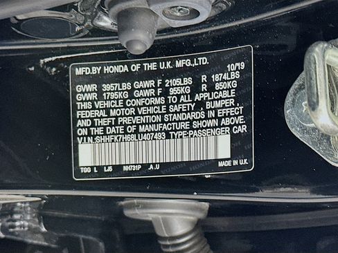 Used 2020 Honda Civic EX image 31