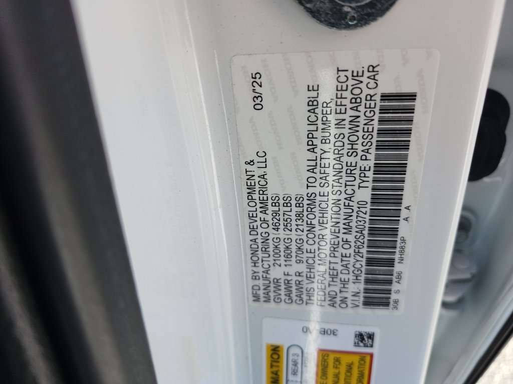 Used 2025 Honda Accord EX-L image 36