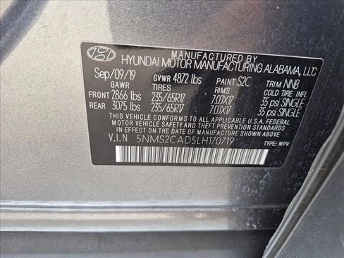 Used 2020 Hyundai Santa Fe SE AWD/4WD image 14