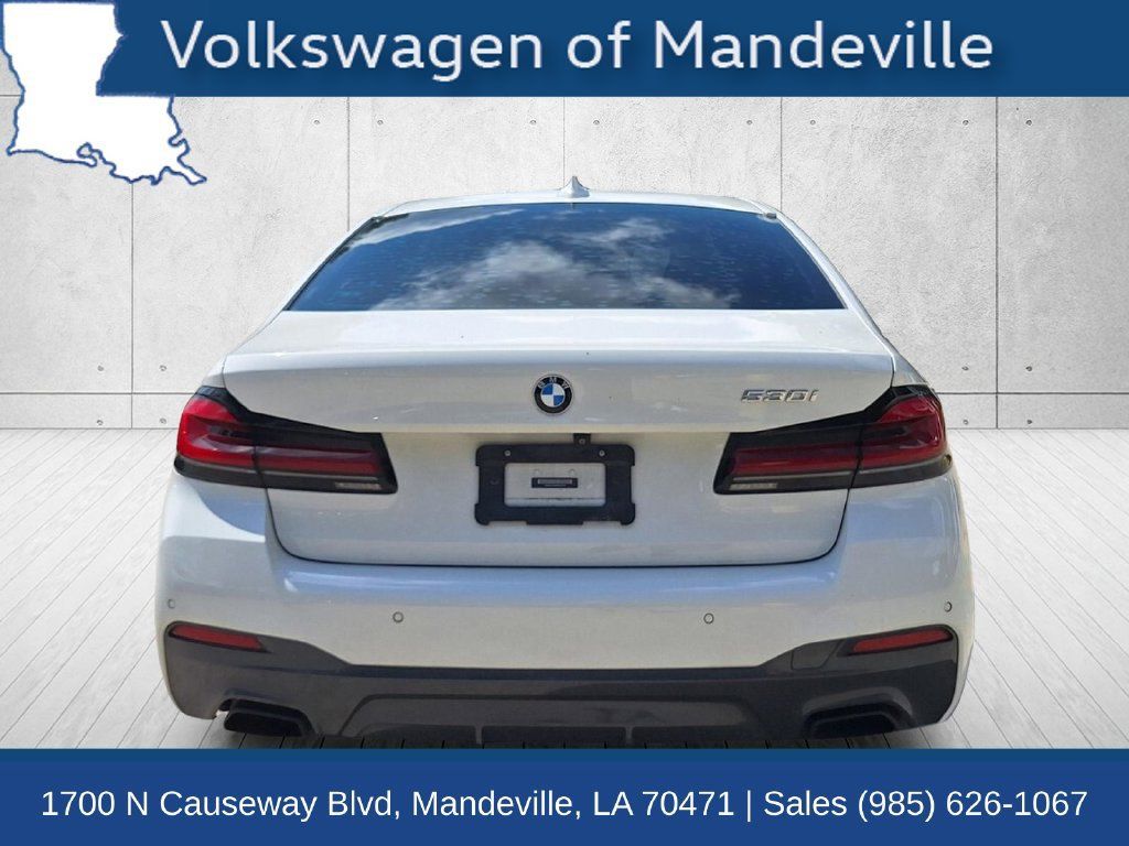 Used 2021 BMW 530i w/ M Sport Package RWD image 6