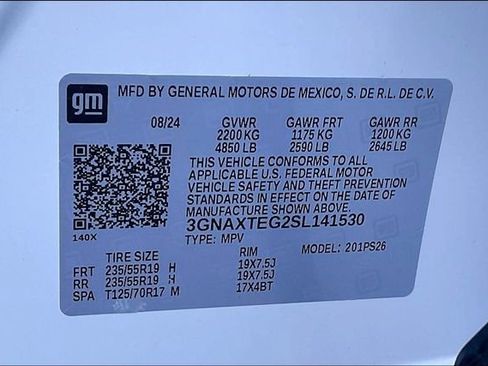 Used 2025 Chevrolet Equinox RS w/ Safety and Technology Package AWD/4WD image 36
