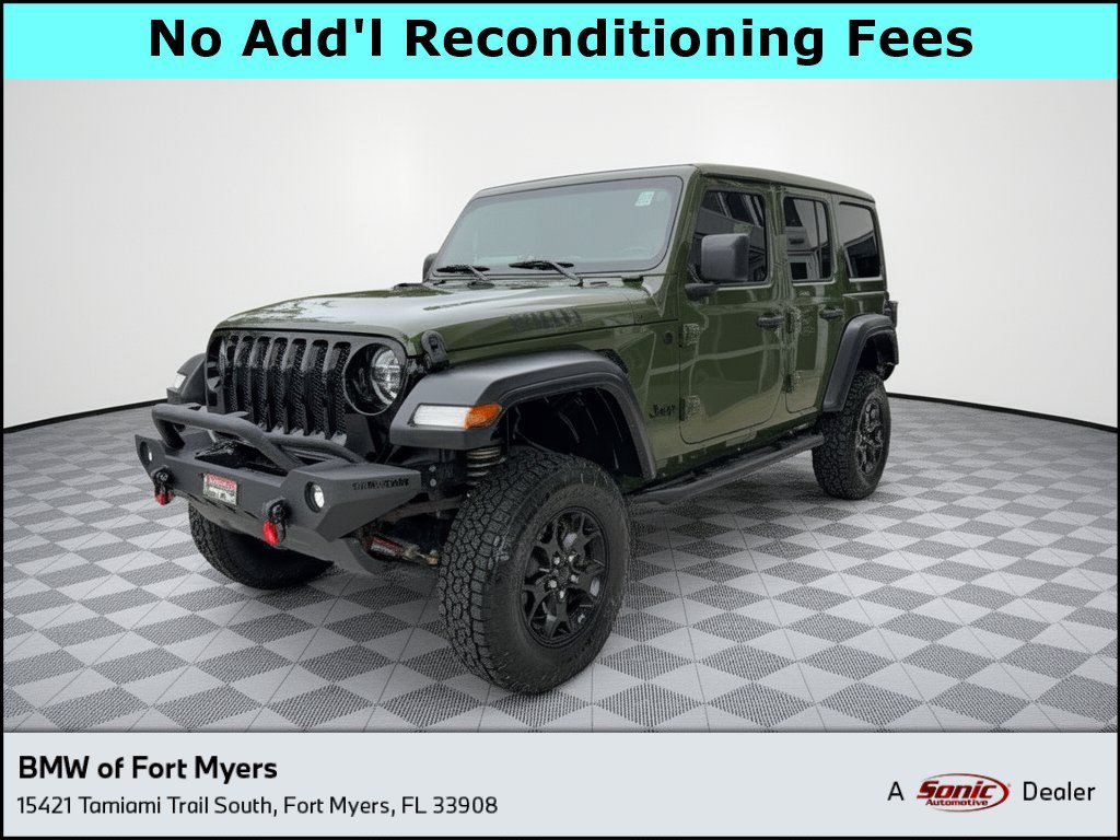 Used 2020 Jeep Wrangler Unlimited Sport AWD/4WD image 1