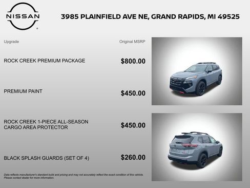 New 2026 Nissan Rogue SV w/ Rock Creek Premium Package AWD/4WD image 6
