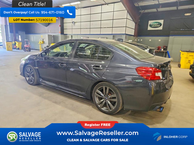 Used 2017 Subaru WRX Limited AWD/4WD image 3