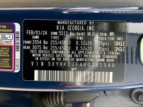 Certified 2024 Kia Sorento SX Prestige AWD/4WD image 31