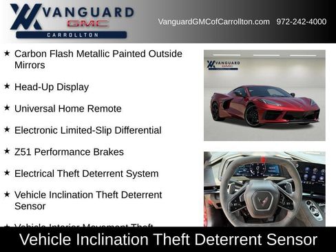 Used 2023 Chevrolet Corvette Stingray Premium Cpe w/ Z51 Performance Package RWD image 16