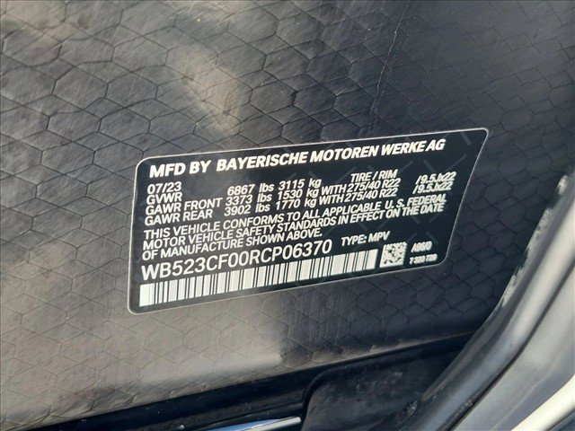 Used 2024 BMW iX xDrive50 w/ Premium Package AWD/4WD image 15