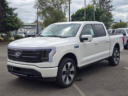 New 2025 Ford F150 Lightning Platinum