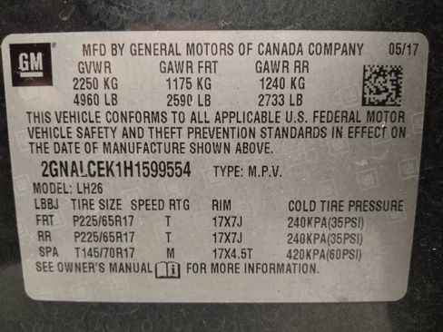 Used 2017 Chevrolet Equinox LT w/ Convenience Package FWD image 33