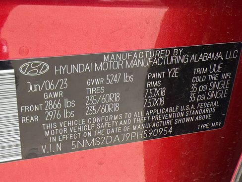 Certified 2023 Hyundai Santa Fe SEL AWD/4WD image 26