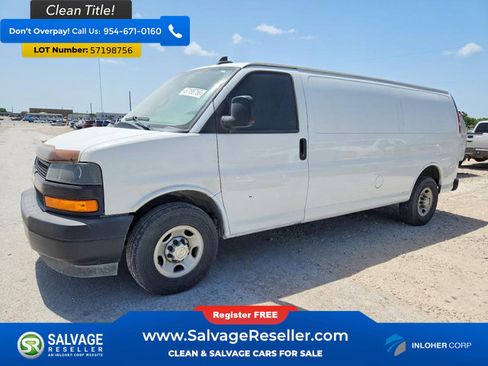 Used 2019 Chevrolet Express 3500 Extended w/ Driver Convenience Package RWD image 1