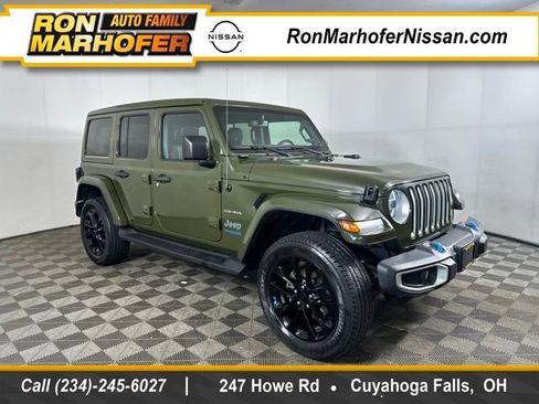 Used 2022 Jeep Wrangler Unlimited Sahara w/ Cold Weather Group image 1