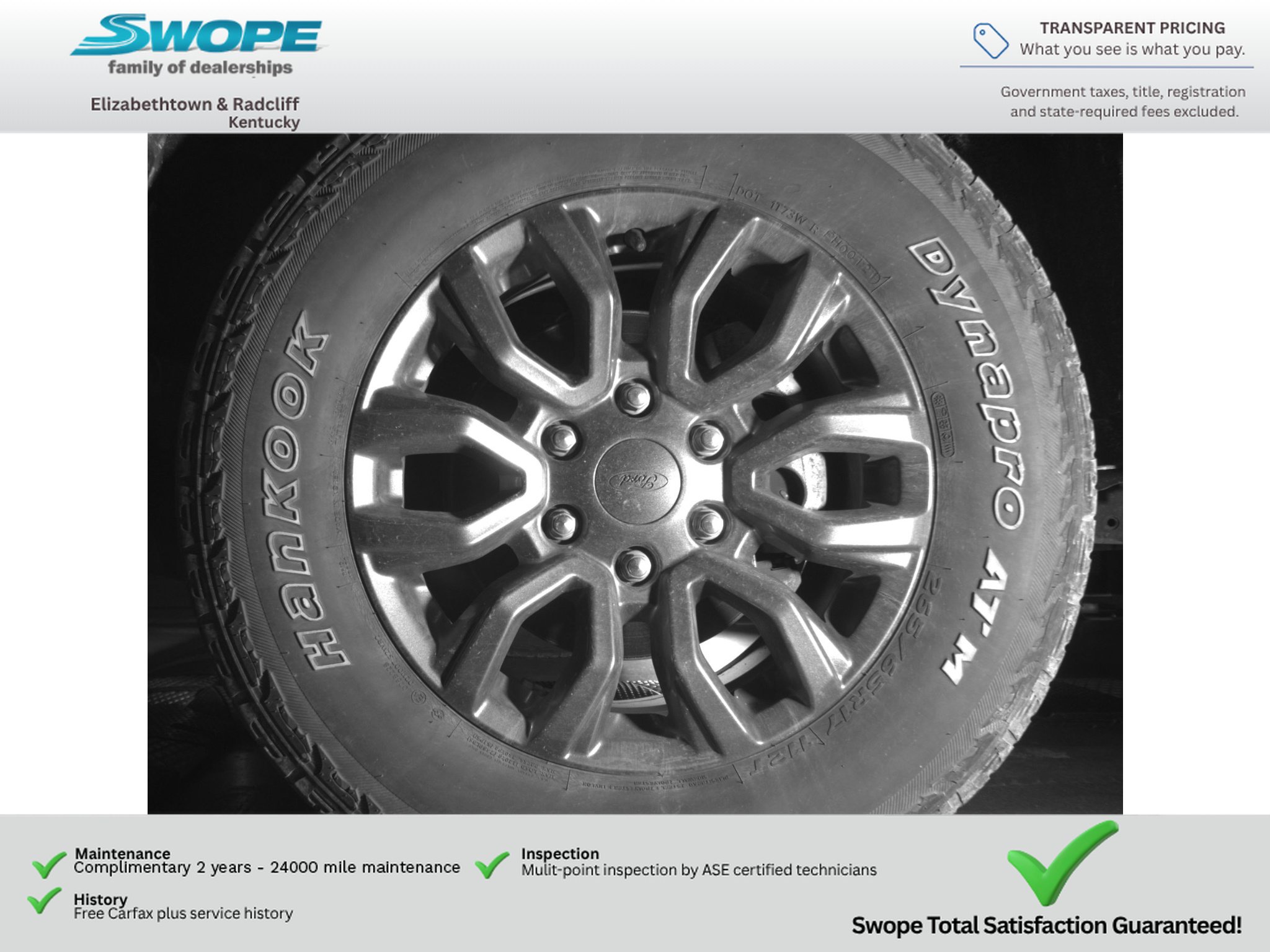 Used 2021 Ford Ranger XLT w/ Equipment Group 301A Mid AWD/4WD image 13