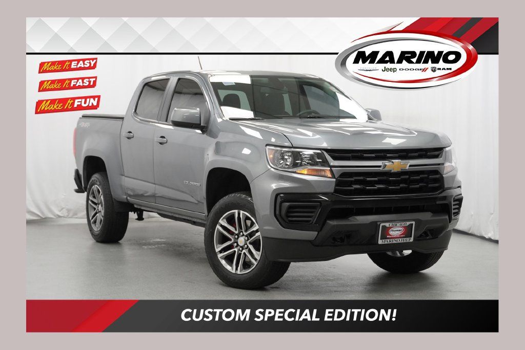 Used 2022 Chevrolet Colorado W/T w/ Custom Special Edition AWD/4WD image 1