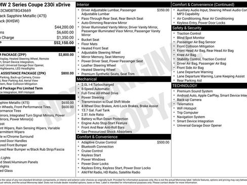 New 2026 BMW 230i xDrive Coupe w/ Premium Package AWD/4WD image 2