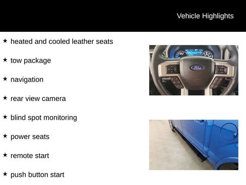 Used 2019 Ford F150 Lariat w/ Equipment Group 502A Luxury AWD/4WD image 10