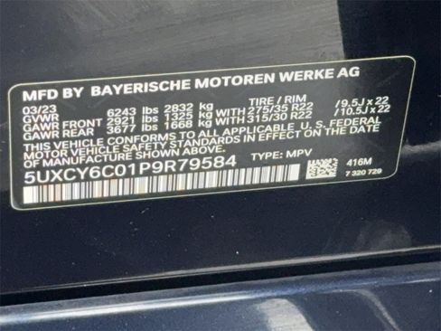 Used 2023 BMW X6 xDrive40i w/ Executive Package image 60