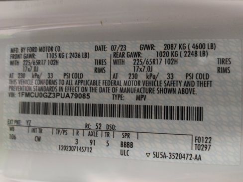 Used 2023 Ford Escape Active image 33