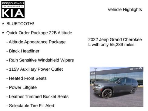 Used 2022 Jeep Grand Cherokee L Laredo image 8