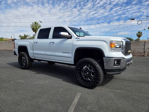 Used 2015 GMC Sierra 1500 SLT w/ Driver Alert Package AWD/4WD image 1