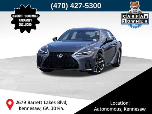 Used 2025 Lexus IS 350 F Sport RWD image 1