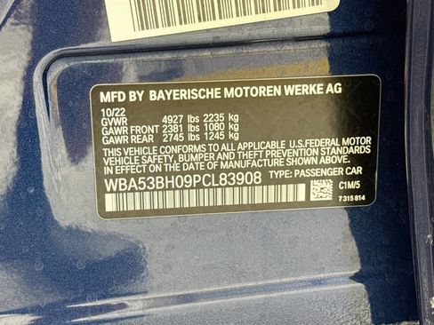 Used 2023 BMW 530i w/ M Sport Package RWD image 34