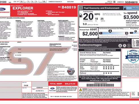 Certified 2025 Ford Explorer ST image 17