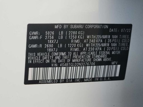 Used 2022 Subaru Outback Onyx Edition XT image 26