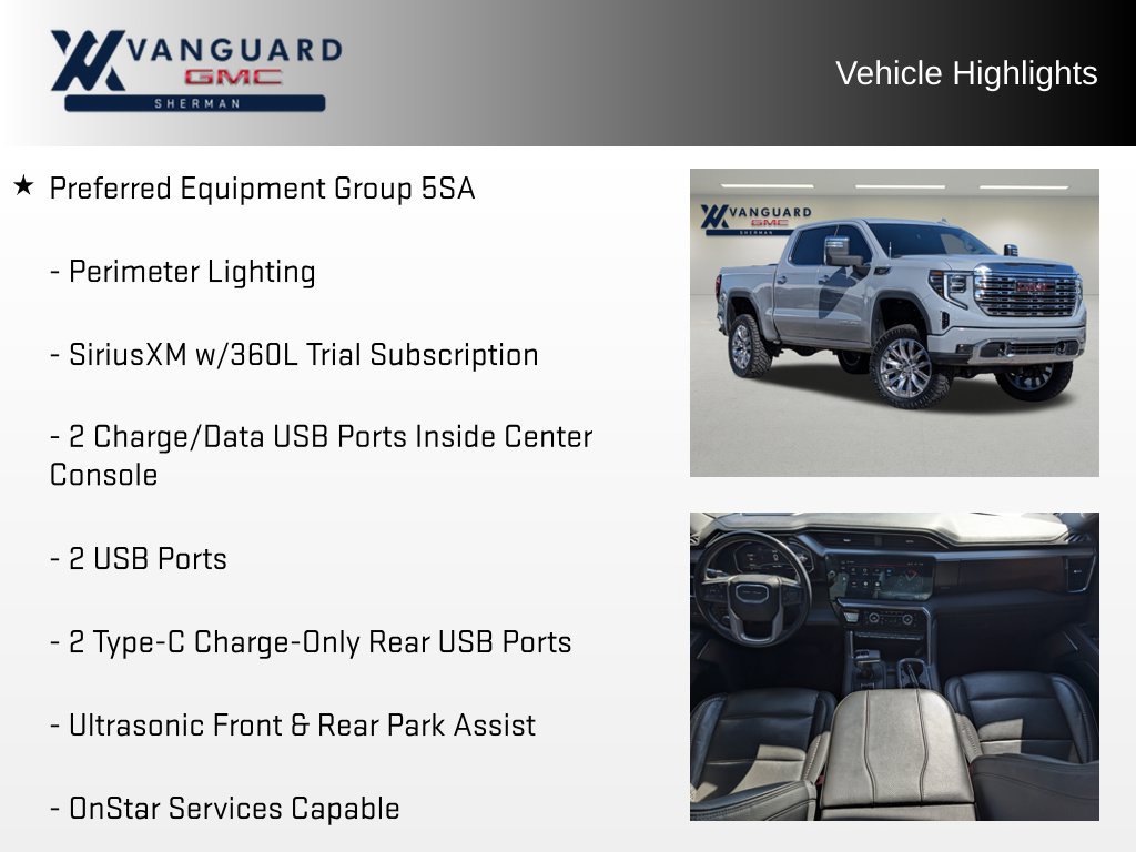 Used 2025 GMC Sierra 1500 Denali w/ Denali Reserve Package AWD/4WD image 26